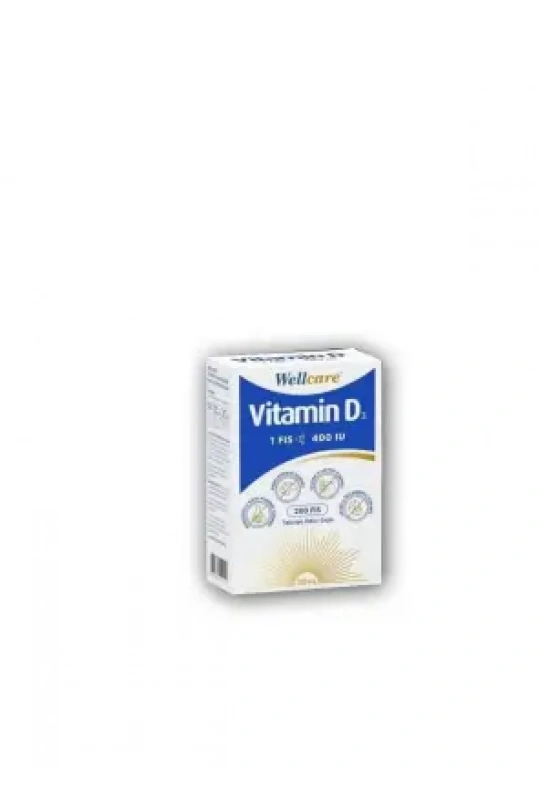 Wellcare Vitamin D3 400 IU 30ml
