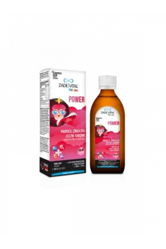 Zade Vital Miniza Power Sıvı Takviye Edici Gıda 150 ml