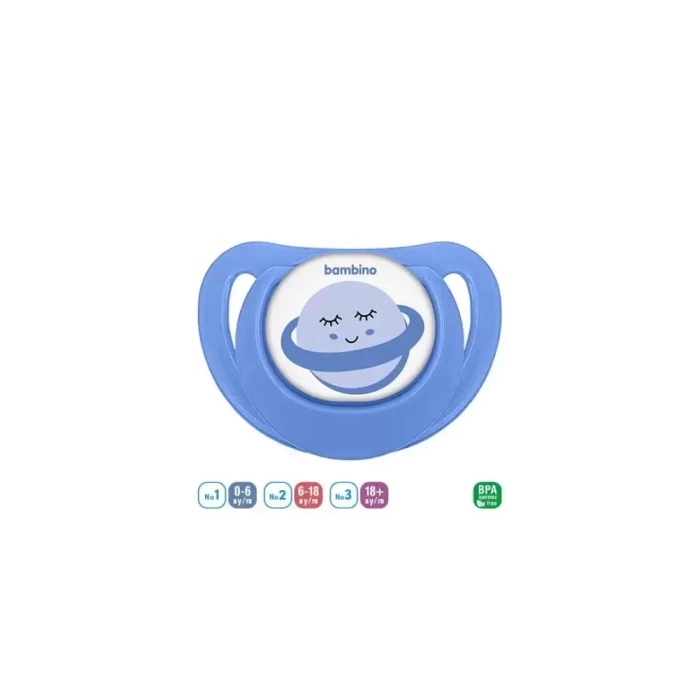 Bambino Desenli Fit Damaklı Emzik 6-18 Ay - P2565 -