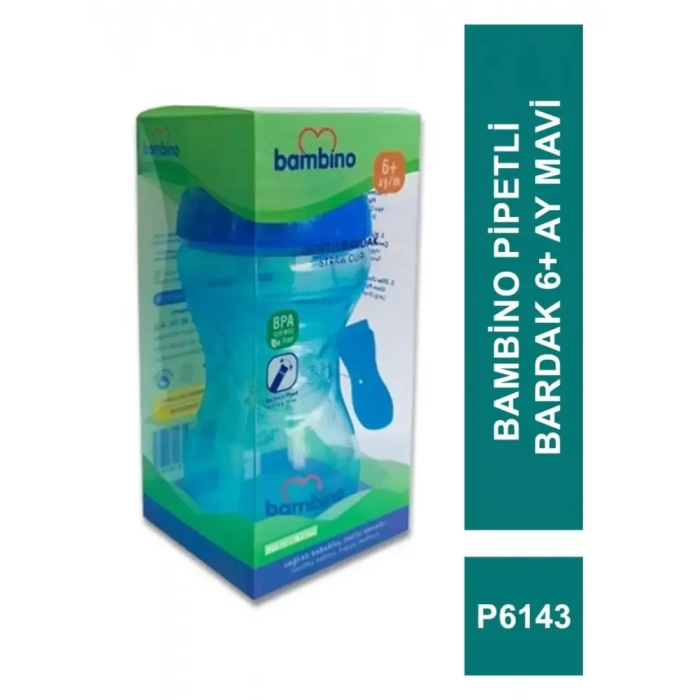 Bambino Pipetli Bardak 6+ Ay - P6143 -