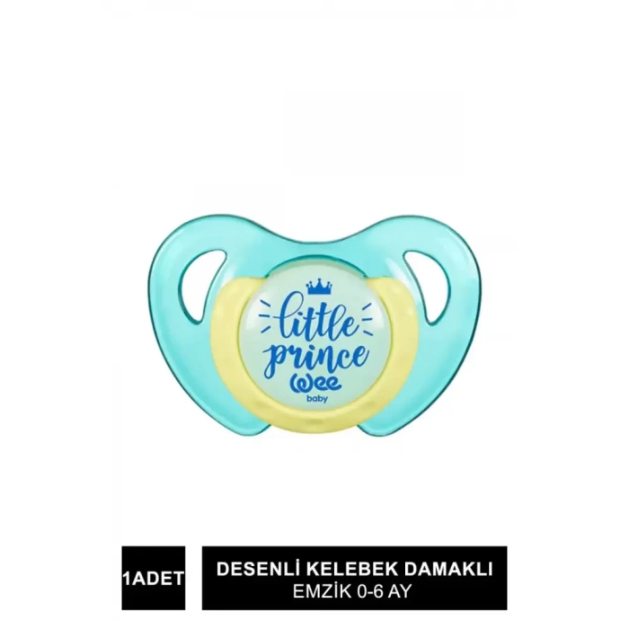 Wee Baby Desenli Kelebek Damaklı Emzik 0-6 Ay - 172 -