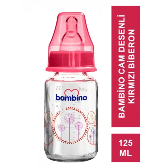 Bambino Klasik Cam Biberon 0-6 Ay 125 ml - B013 -