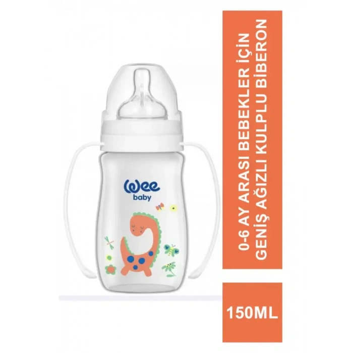Wee Baby Klasik + Geniş Ağızlı Kulplu PP Biberon 0-6 Ay 150 ml - 137 -