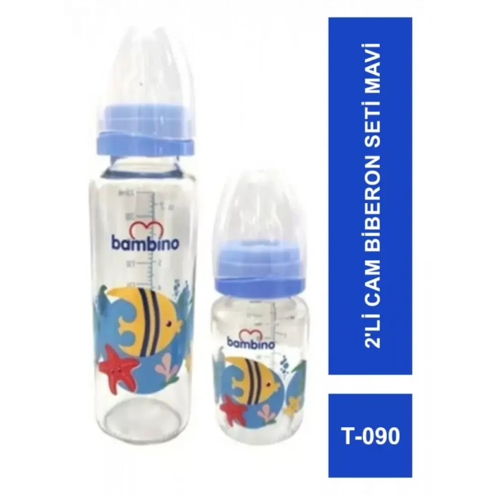 Bambino 2li Cam Biberon Seti T-090