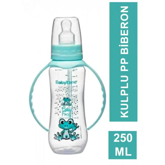BabyTime PP Kulplu Biberon 250 ml - BT069