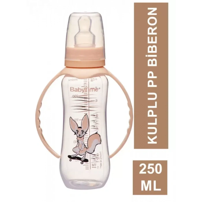 BabyTime PP Kulplu Biberon 250 ml - BT069