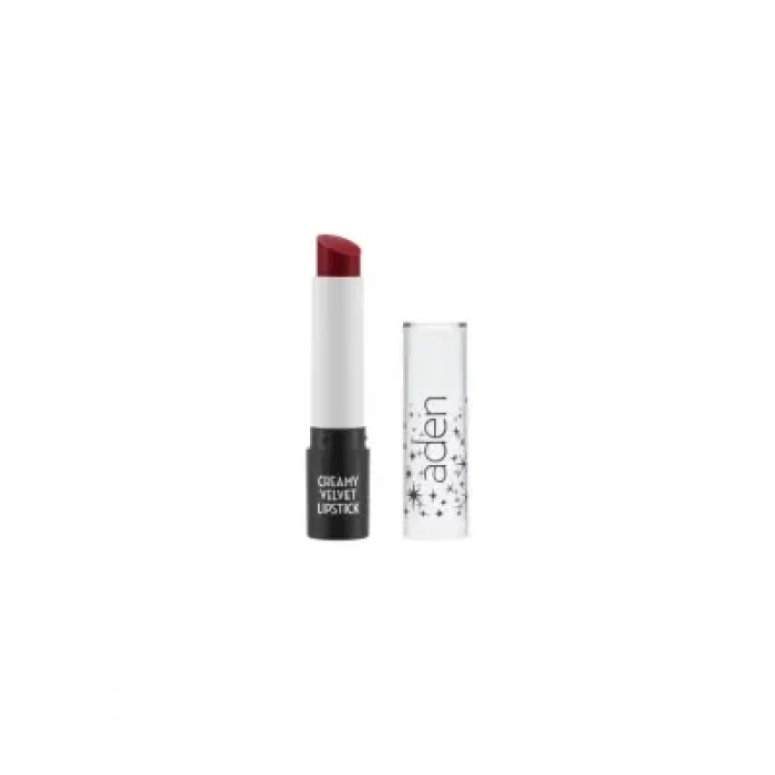 Aden Creamy Velvet Lipstick - Kremsi Kadife Ruj - - 08 Scarlett Heart -