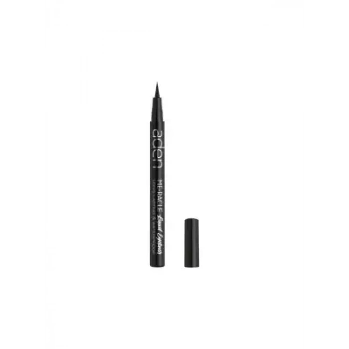Aden Me-Racle Likit Eyeliner - Likit Göz Kalemi - - 01 Black -