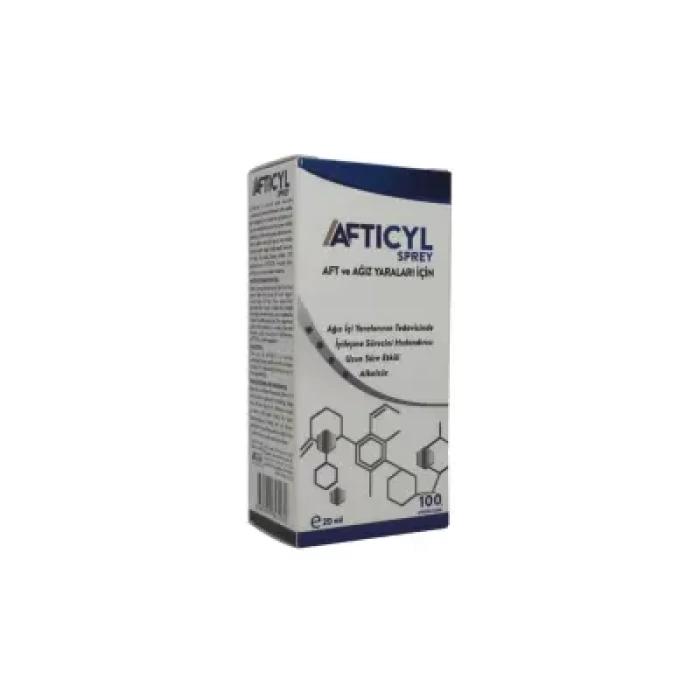 Afticyl Sprey - Aft ve Ağız Yaraları - 20ml