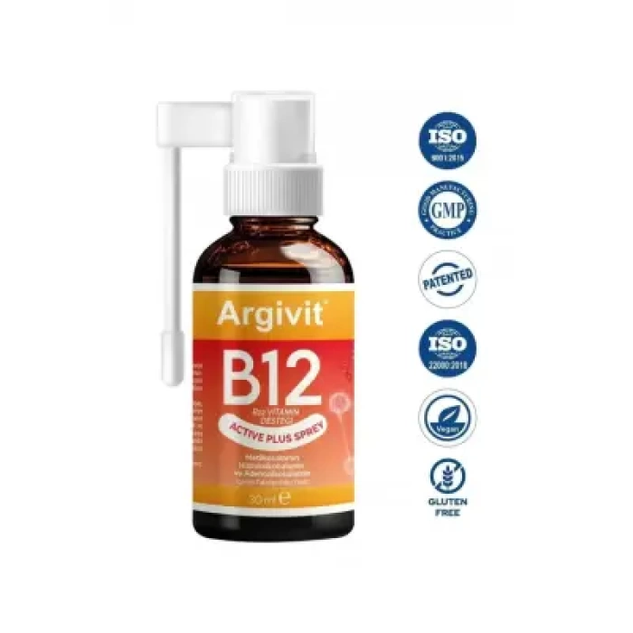 Argivit Active Plus B12 Sprey 20ml