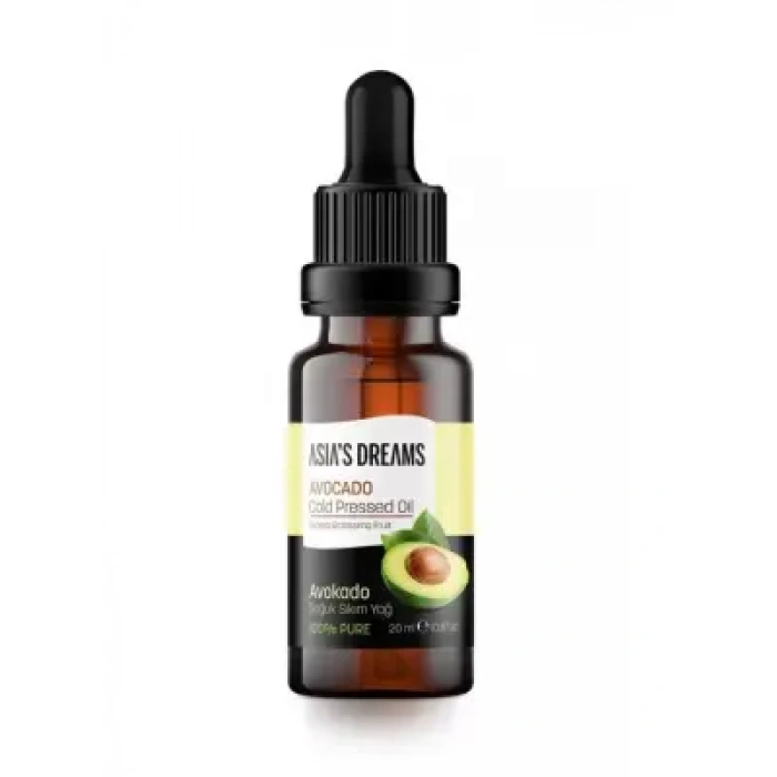 Asias Dreams Avokado Soğuk Sıkım Yağ 20ml