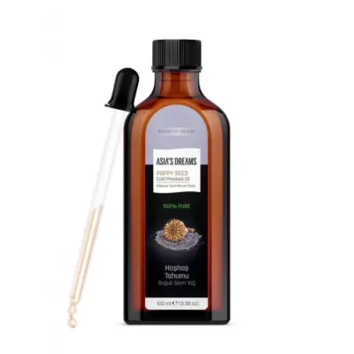 Asias Dreams Haşhaş Tohumu Soğuk Sıkım Yağ 100ml
