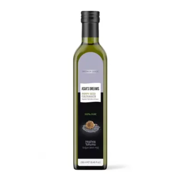 Asias Dreams Haşhaş Tohumu Soğuk Sıkım Yağ 250ml