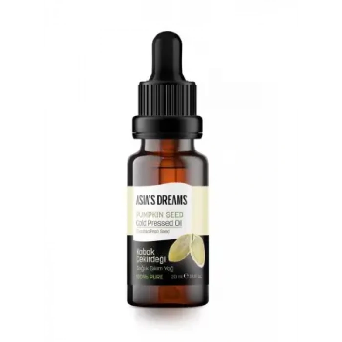 Asias Dreams Kabak Çekirdeği Soğuk Sıkım Yağ 20ml