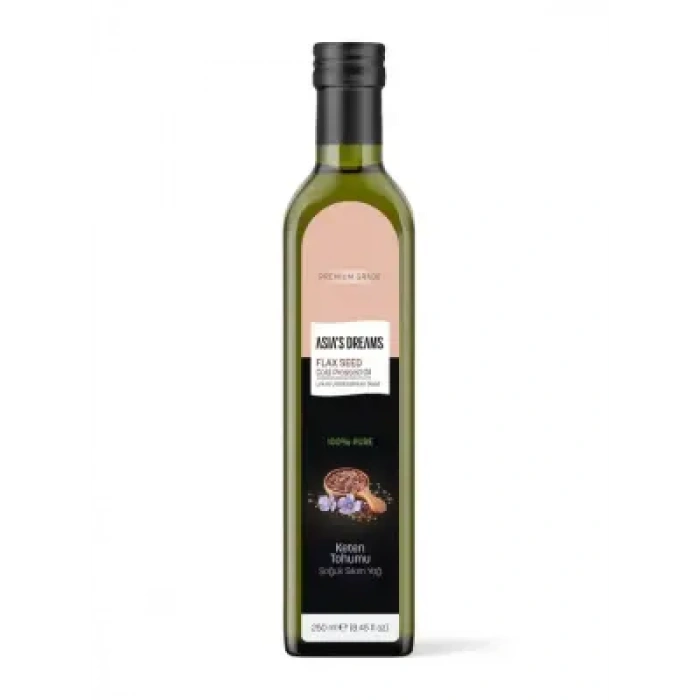 Asias Dreams Keten Tohum Soğuk Sıkım Yağ 250ml