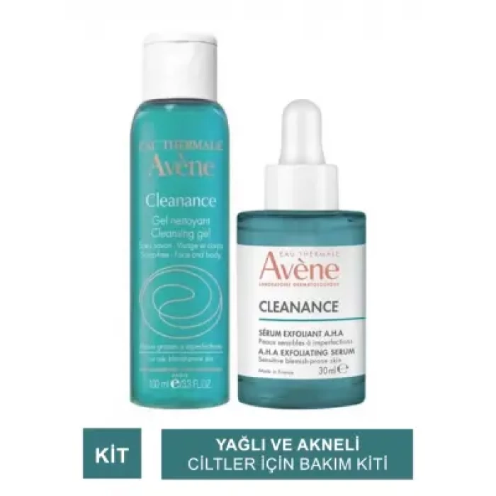 Avene Cleanance Yağlı ve Akneli Ciltler İçin Bakım Kiti