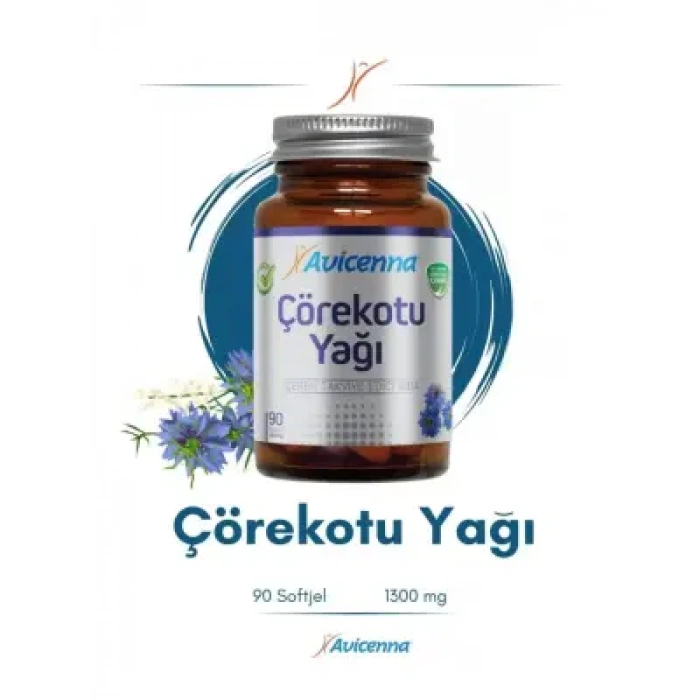 Avicenna Çörekotu Yağı 90 Yumuşak Kapsül