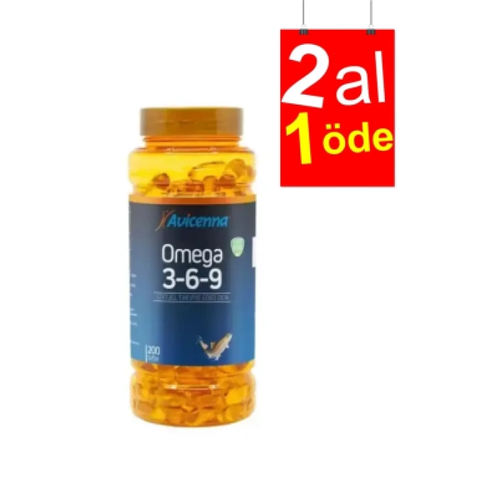 Avicenna Omega 3-6-9 200 Yumuşak Kapsül