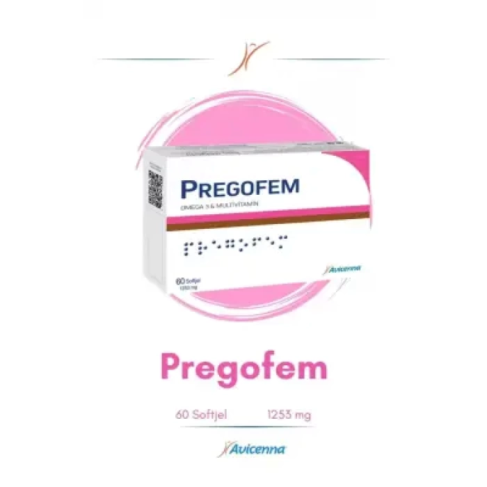 Avicenna Pregofem 60 Yumuşak Kapsül