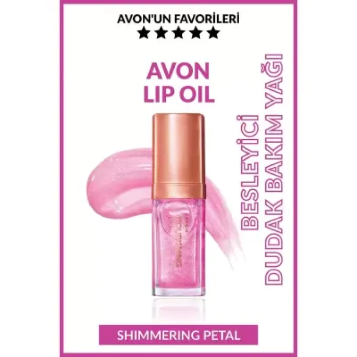 Avon True Nourishing Lip Oil Dudak Bakım Yağı - Shimmering Petal -