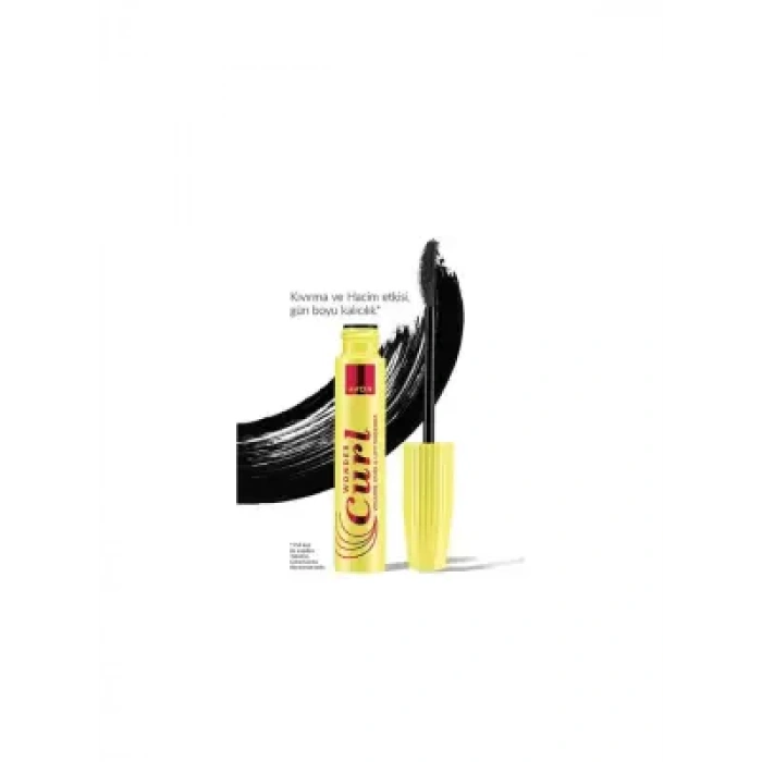 Avon WonderCurl Hacim, Kıvırma & Kaldırma Etkili Maskara - Blackest Black