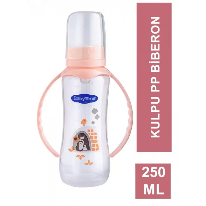 BabyTime PP Kulplu Biberon 250 ml - BT069