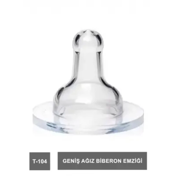 Bambino Geniş Ağız Biberon Emziği 0-6 Ay - T104 -