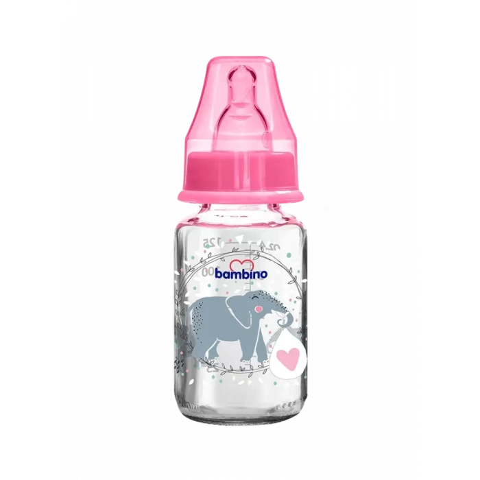 Bambino Klasik Cam Biberon 0-6 Ay 125 ml - B013 -