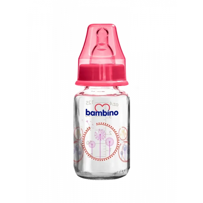 Bambino Klasik Cam Biberon 0-6 Ay 125 ml - B013 -