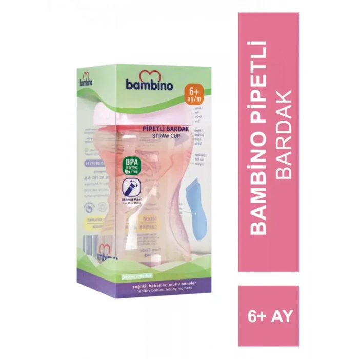 Bambino Pipetli Bardak 6+ Ay - P6143 -