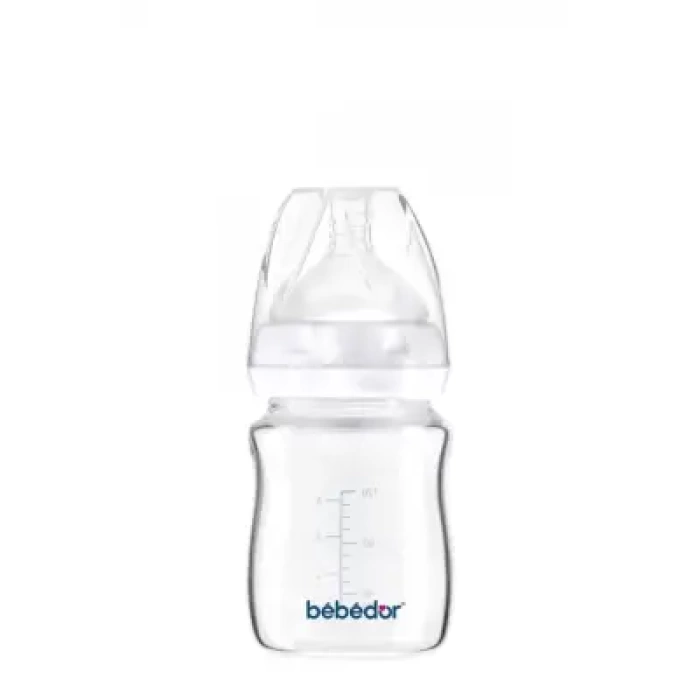Bebedor Isıya Dayanıklı Cam Biberon 3+Ay 120ml -50301-