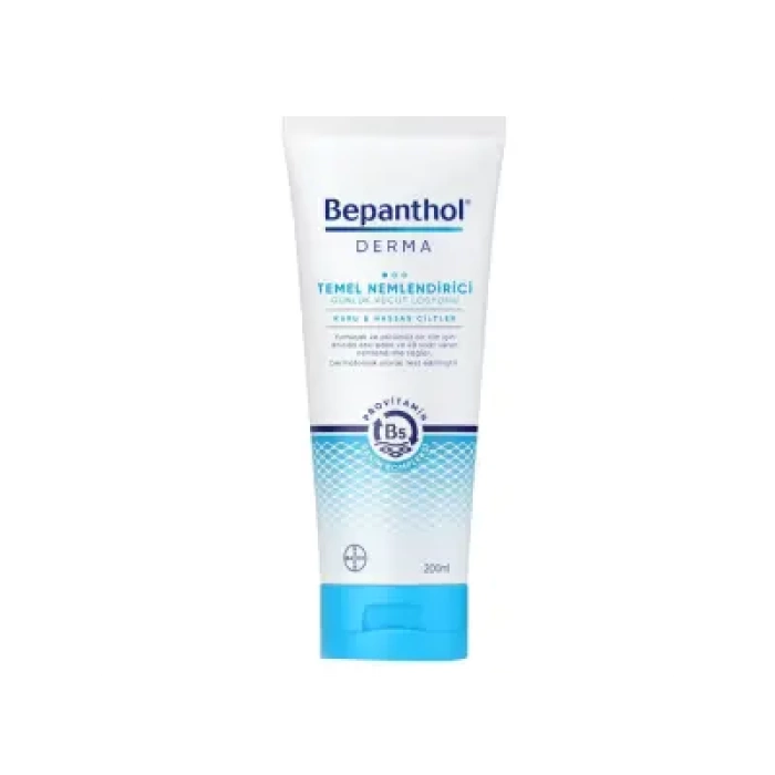 Bepanthol Derma Temel Nemlendirici Kuru Hassas Ciltler Losyon 200 ml