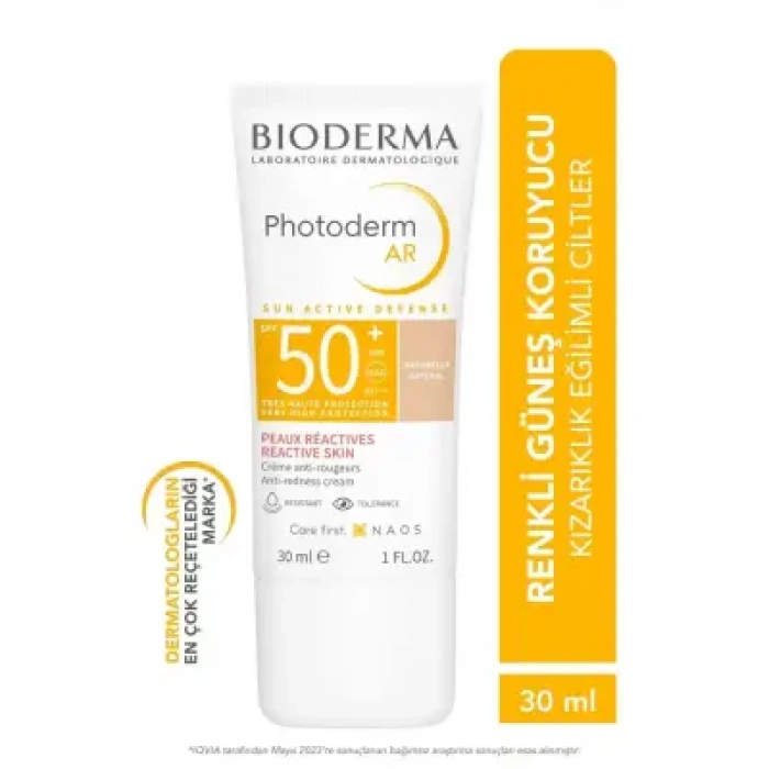 Bioderma Photoderm Ar Hassas, Rozalı Ciltler Yüksek Korumalı Renkli SPF50+ Güneş Kremi 30 ml