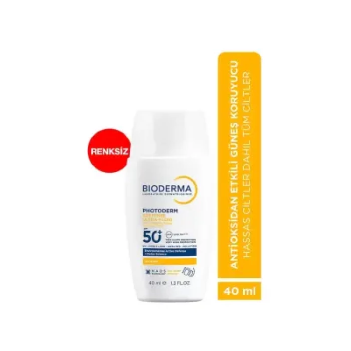 Bioderma Photoderm XDefense Ultra-Fluid SPF50+ 40 ml - Renksiz