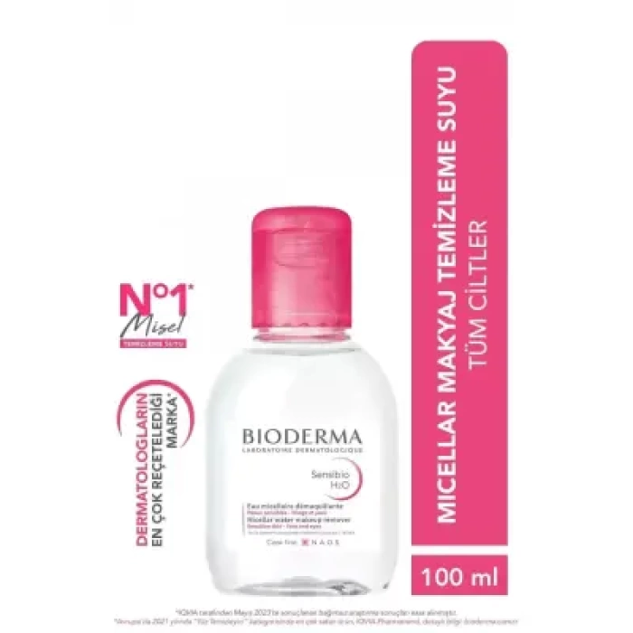 Bioderma Sensibio H2O Cilt ve Makyaj Temizleme Misel Suyu 100 ml