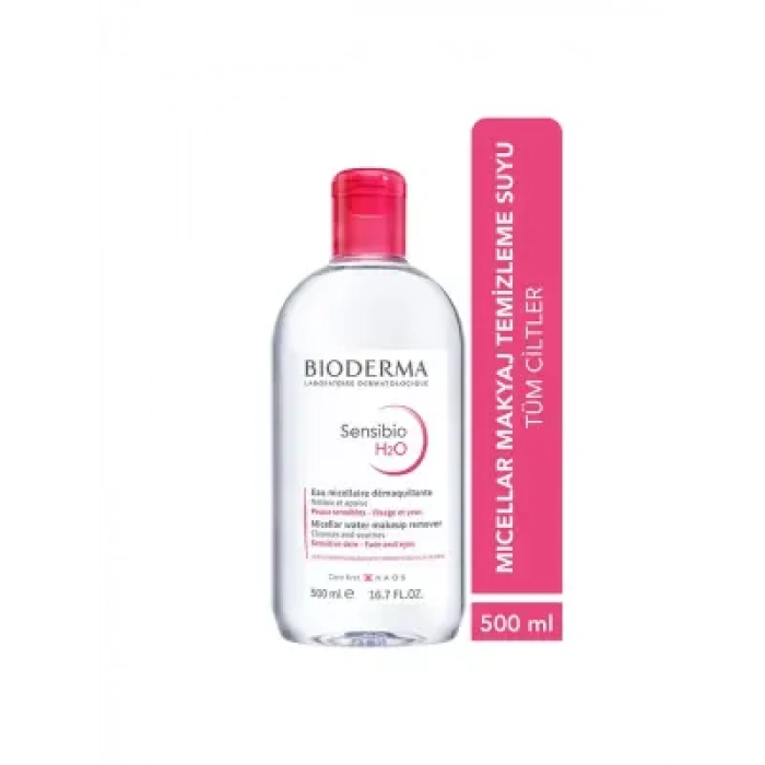 Bioderma Sensibio H2O Cilt ve Makyaj Temizleme Misel Suyu 500 Ml