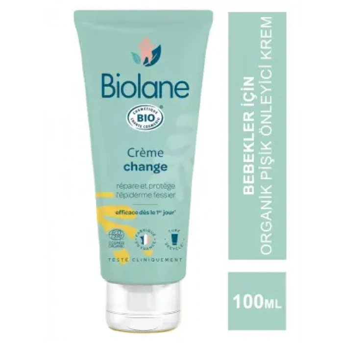 Biolane Organic Creme Change - Pişik Önleyici Krem - 100 ml