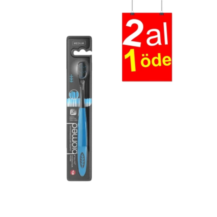 Biomed Black Diş Fırçası - Orta -