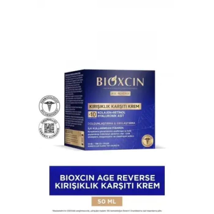 Bioxcin Age Reverse Kırışıklık Karşıtı Krem 50 ml