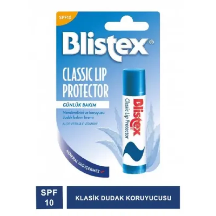 Blistex Classic Lip Protector SPF 10 Klasik Dudak Koruyucu