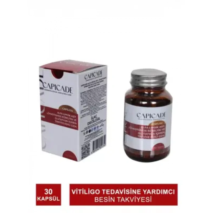 Capicade Capiligo Alfa Lipoik Asit, Löykotomos Eğreltisi ve Glutatyon 30 Tablet