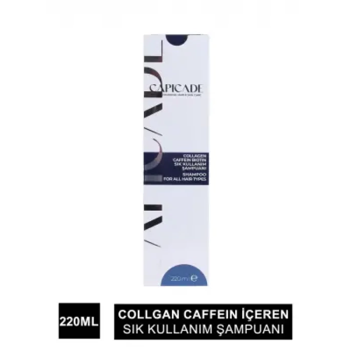 Capicade Collagen Caffein Biotin Sık Kullanım Şampuan 220 ml