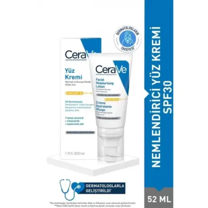 Cerave Spf 30 Yüz Kremi 52 ml