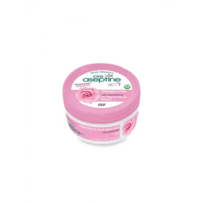 Cire Aseptine Soft Gül Özlü Nem Dengeleyici ve Besleyici Prebiyotikli Krem 200 ml