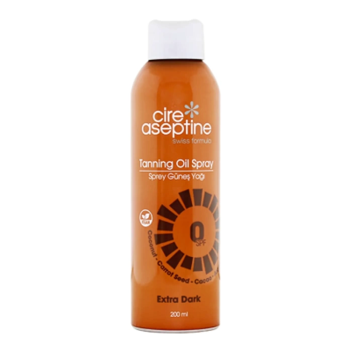 Cire Aseptine Spf0 Güneş Yağı Spreyi - Extra Koyu 200ml