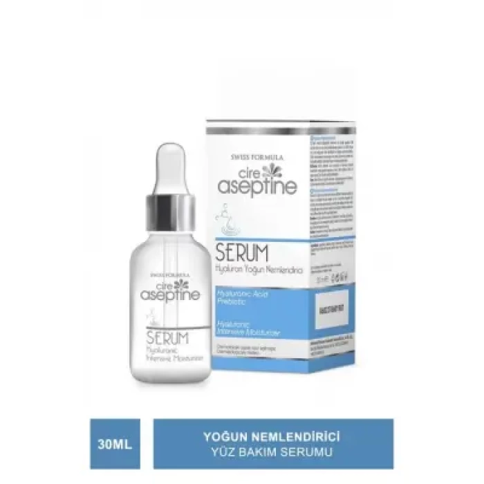 Cire Aseptine Yoğun Nemlendirici Hyaluron Yüz Bakım Serumu 30 ml