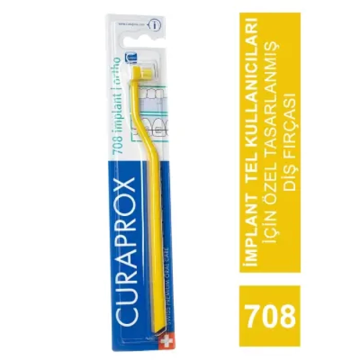Curaprox CS 708 Implant Tek Demet Diş Fırçası