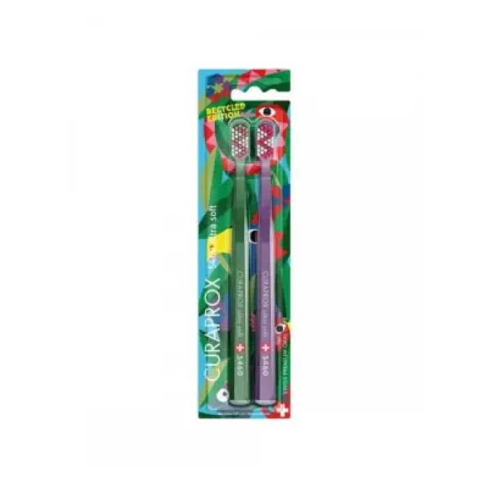 Curaprox Recycled Edition 5460 Ultra Soft 2li Diş Fırçası