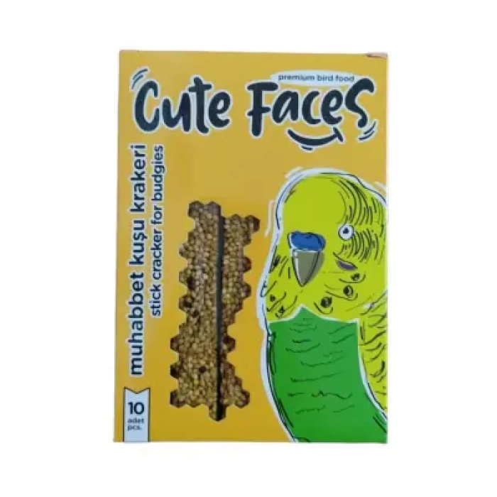 Cute Faces Muhabbet Krakeri Ballı 10Lu