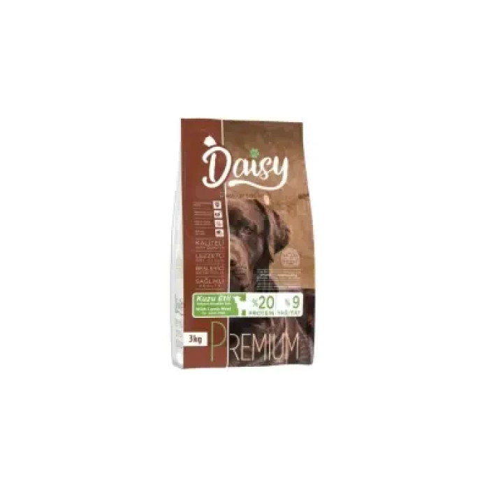 Daisy Premium Kuzu Etli Yetişkin Köpek Maması 3 Kg